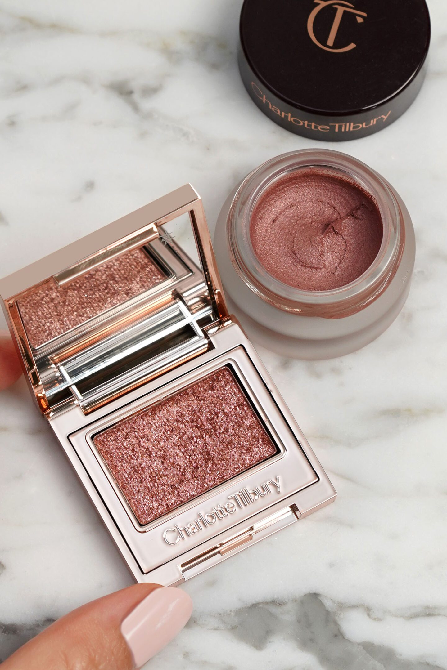 Charlotte Tilbury Hypnotizing Pop Shot and Eyes to Mesmerize in Pillow Talk Diamonds