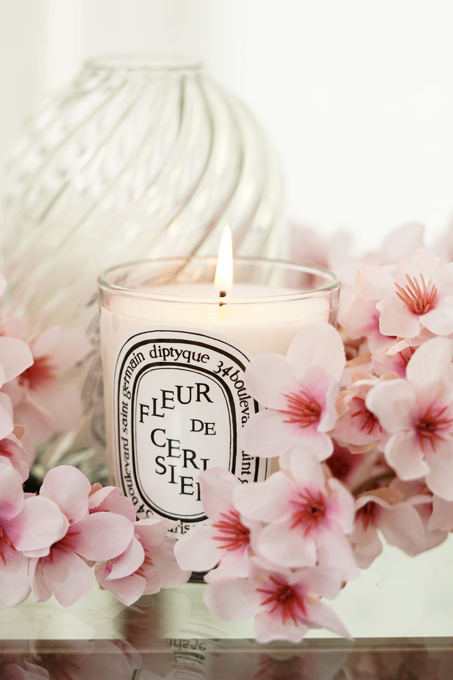 Diptyque Fleur de Cerisier Candle for Spring