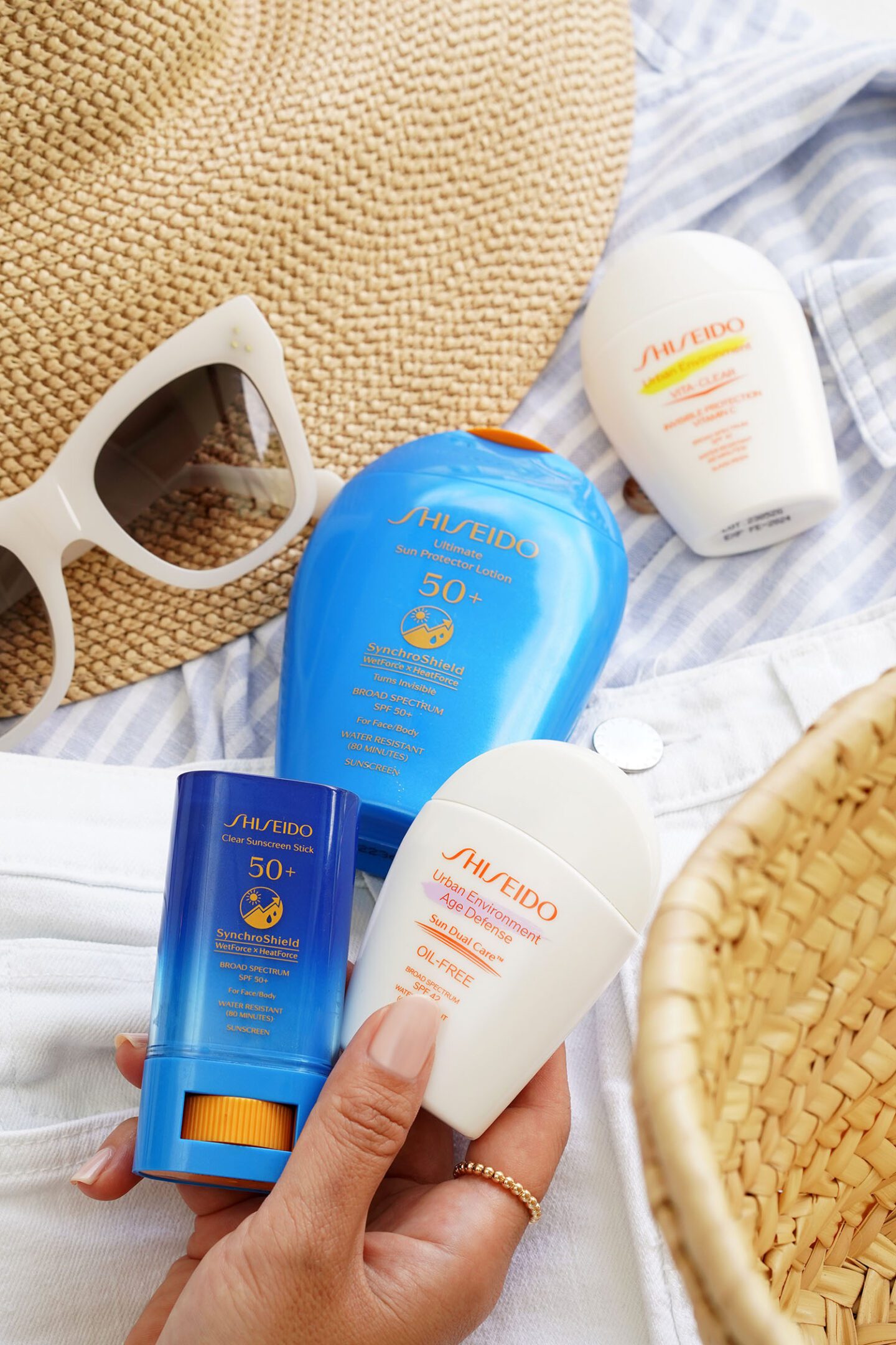 Shiseido Sunscreen Favorites