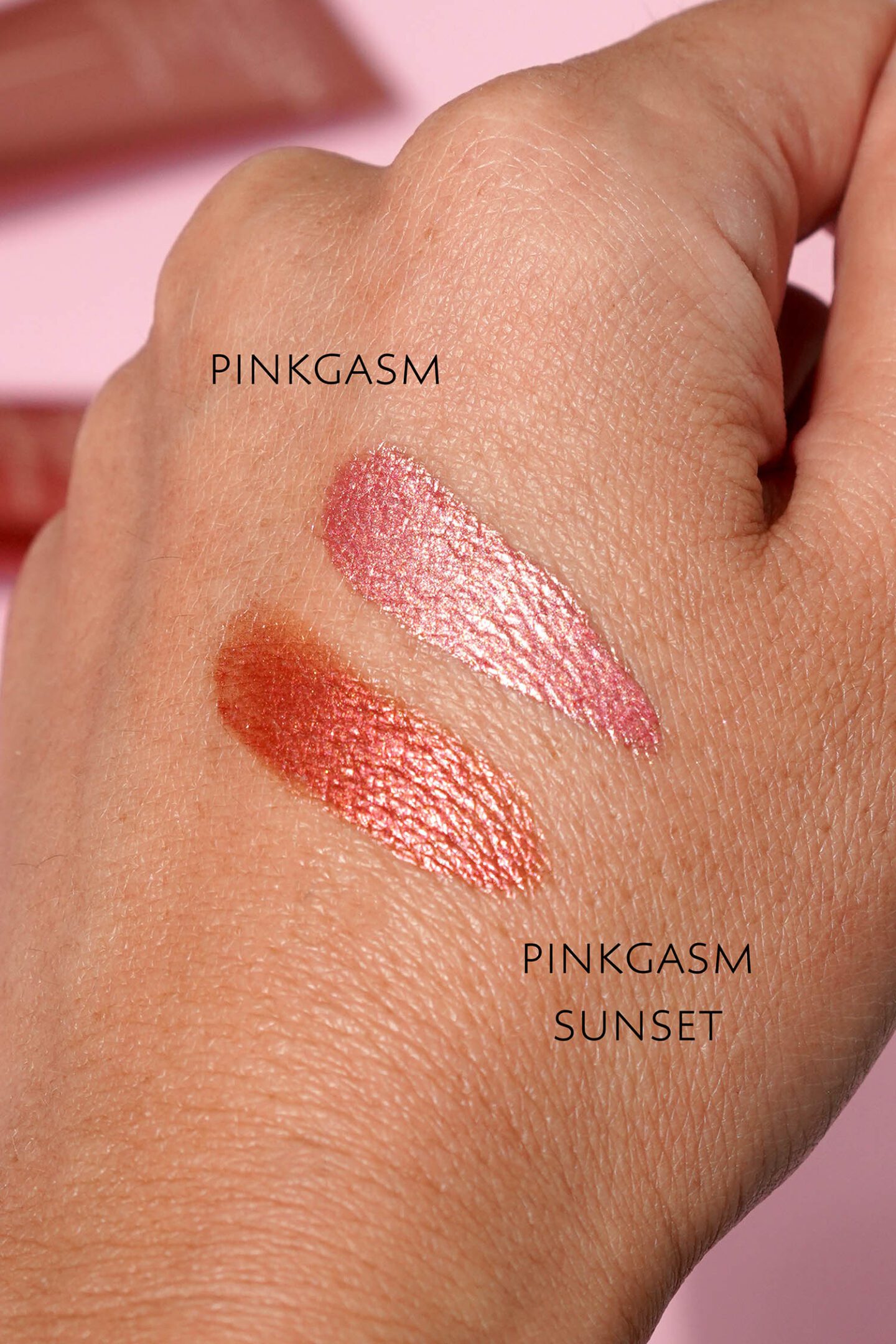 Charlotte Tilbury Beauty Light Wands Pinkgasm and Pinkgasm Sunset