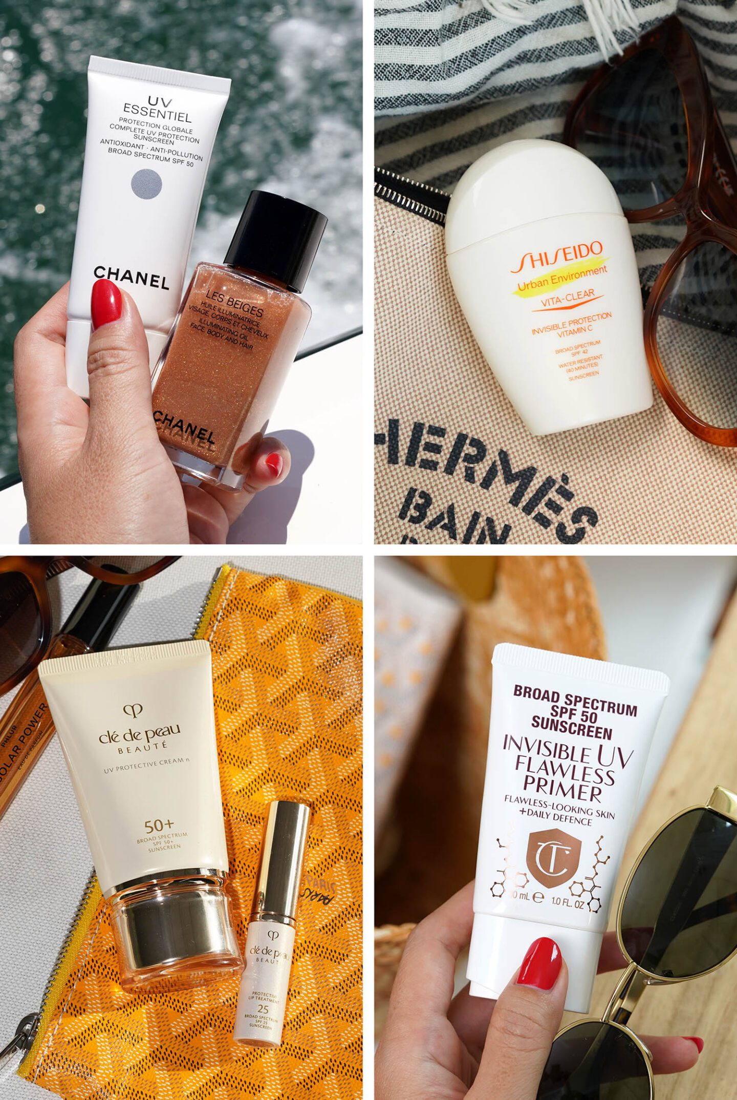 Best Face Sunscreens (clear)