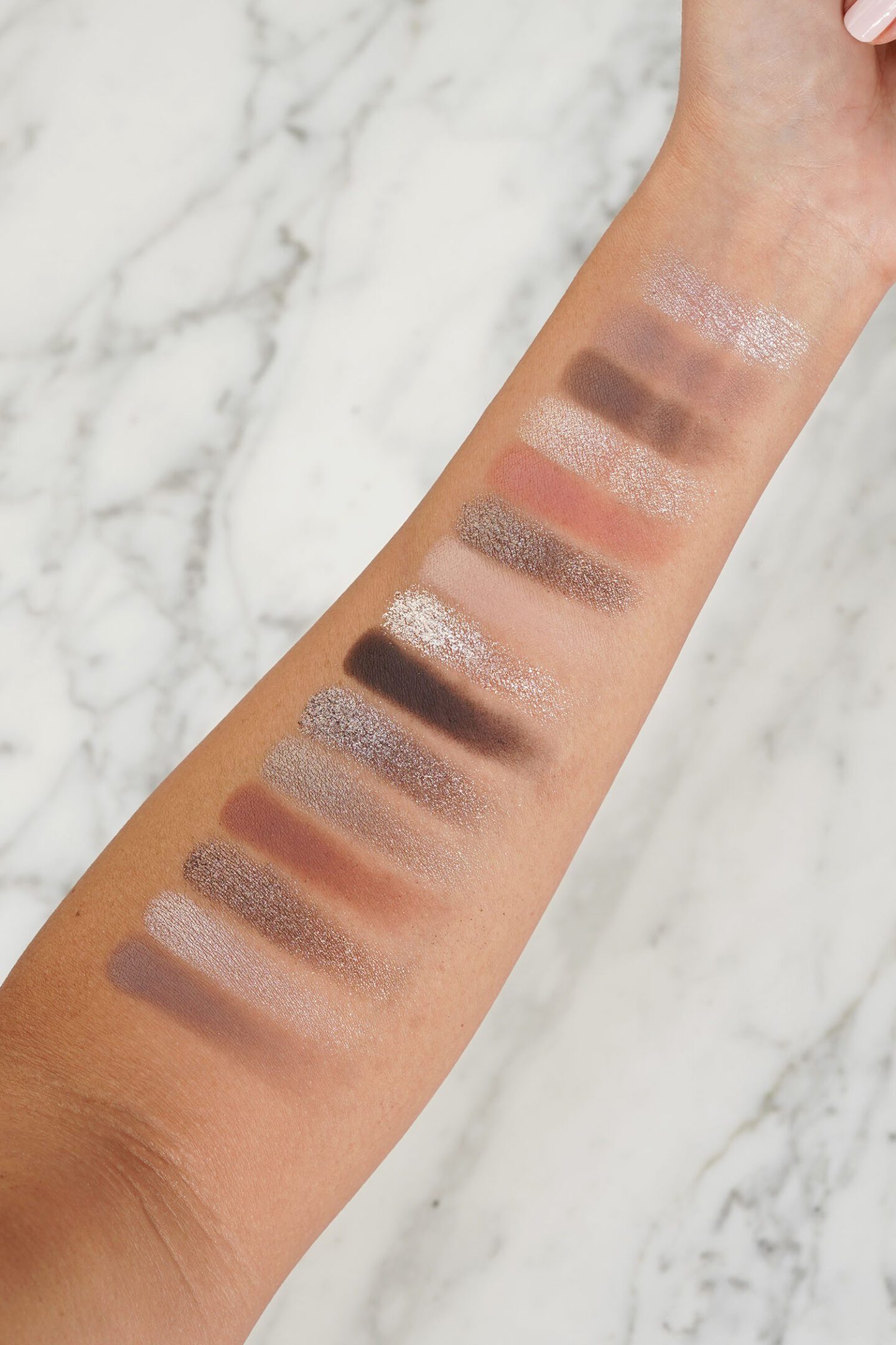 Natasha Denona I Need a Nude Eyeshadow Palette swatches