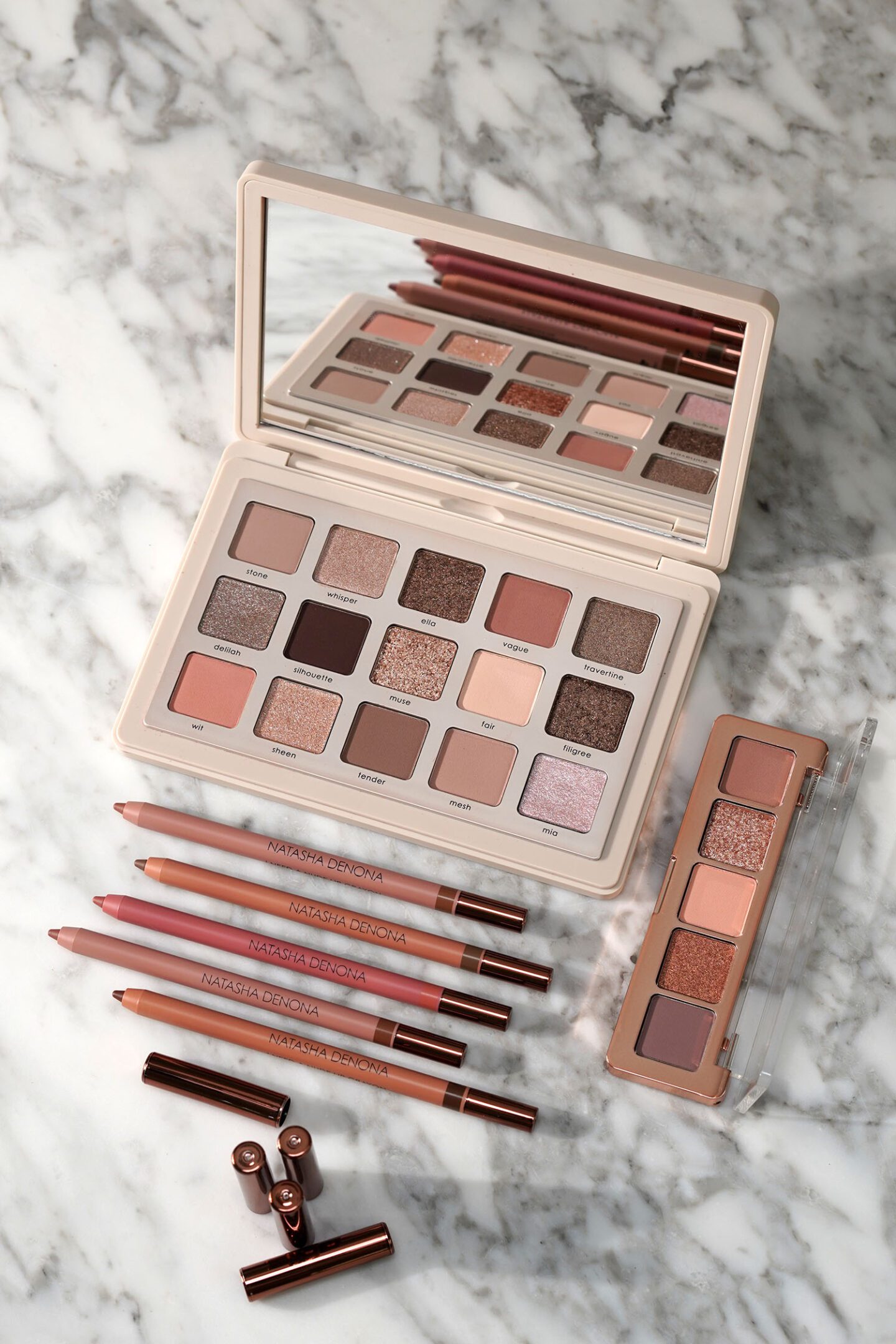 Natasha Denona I need a Nude Palette, Mini Starlette + New Lip Crayons