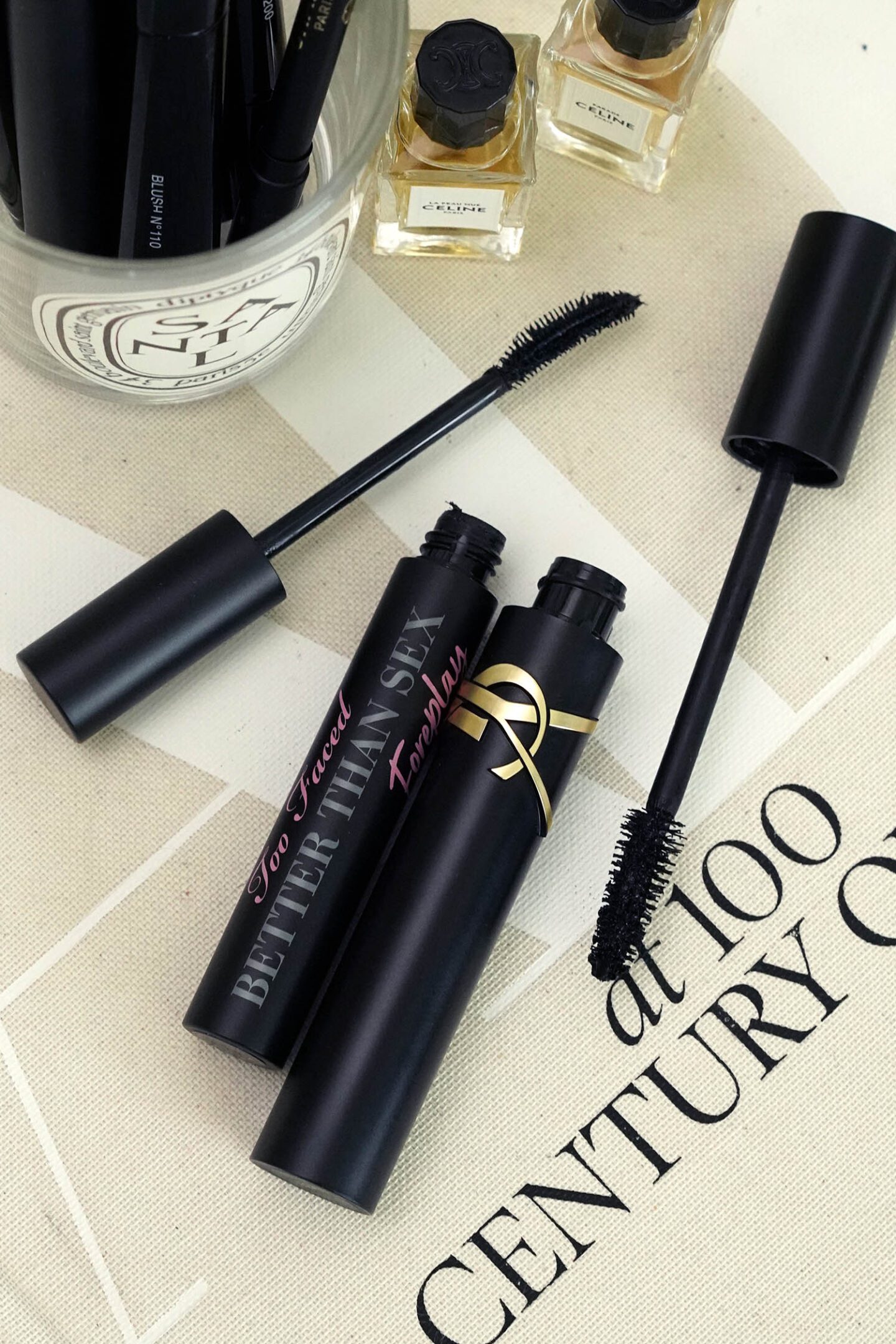 Too Faced Mascara Primer and YSL Lash Clash Mascara