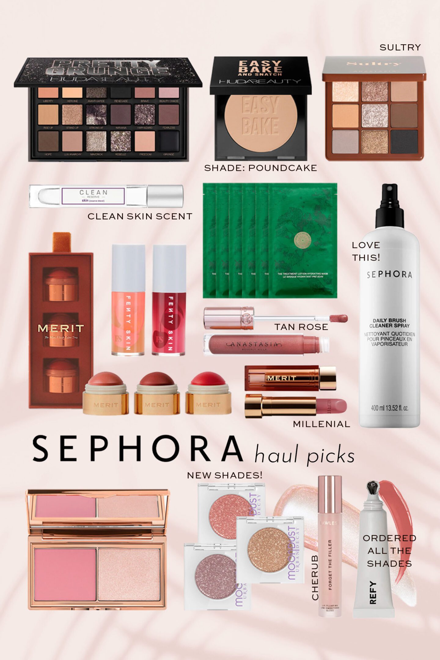 Sephora Sale Haul Picks Huda Beauty, Merit, La Mer, Charlotte Tilbury