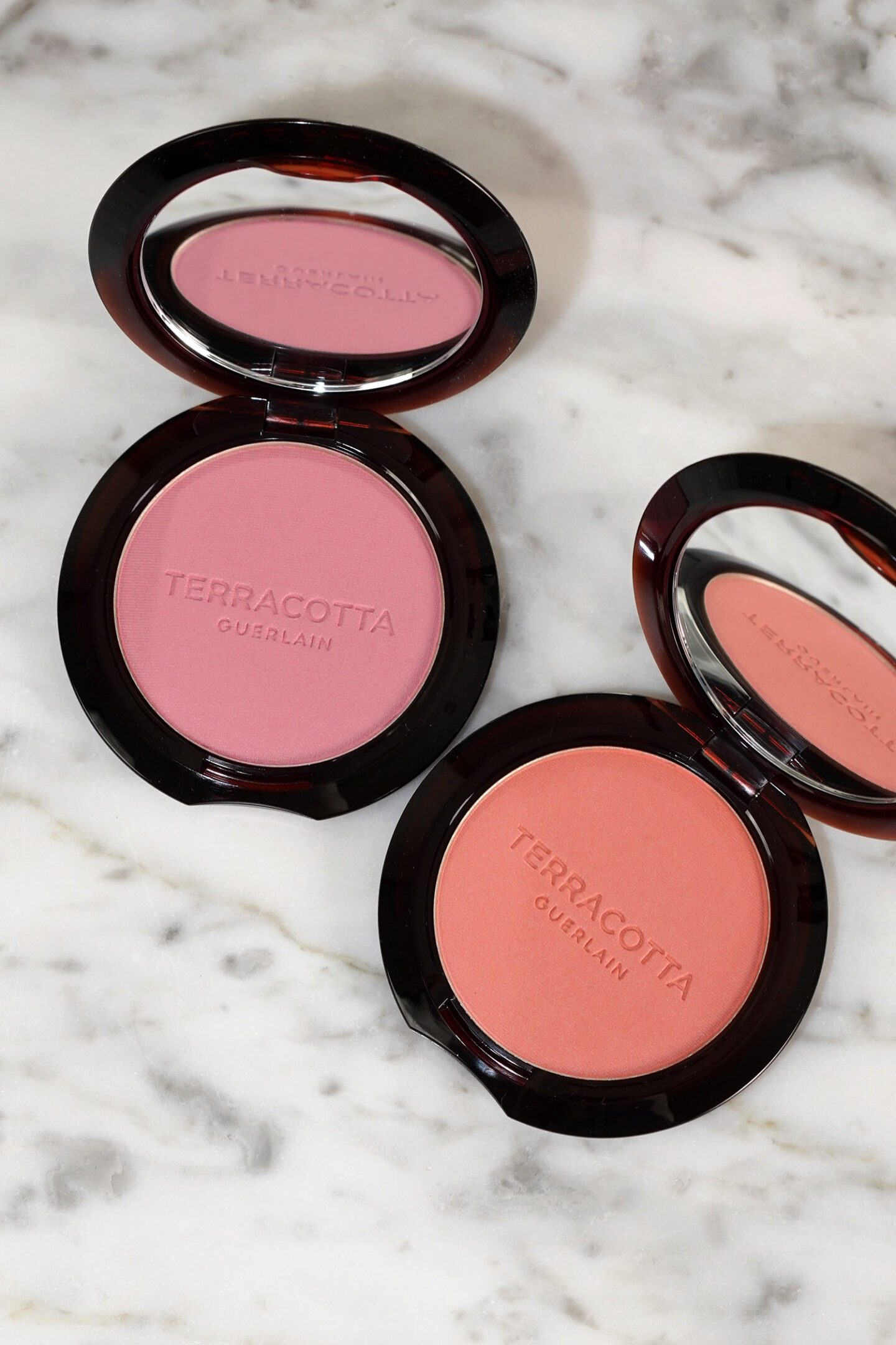 Guerlain Terracotta Blush Light Pink and Light Coral