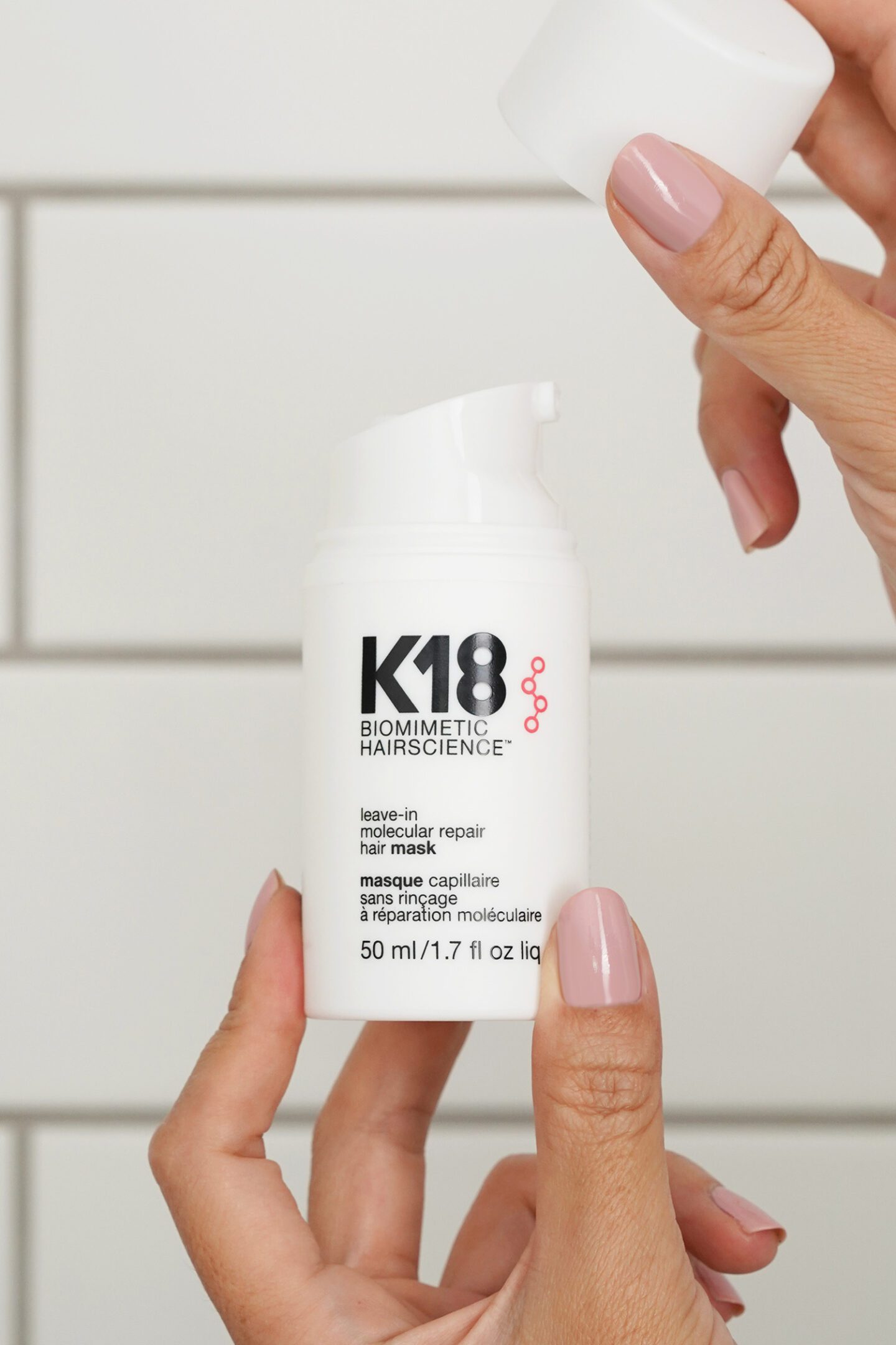 K18 Biomimetic Hairscience Leave-In Molecular Repair Hair Mask