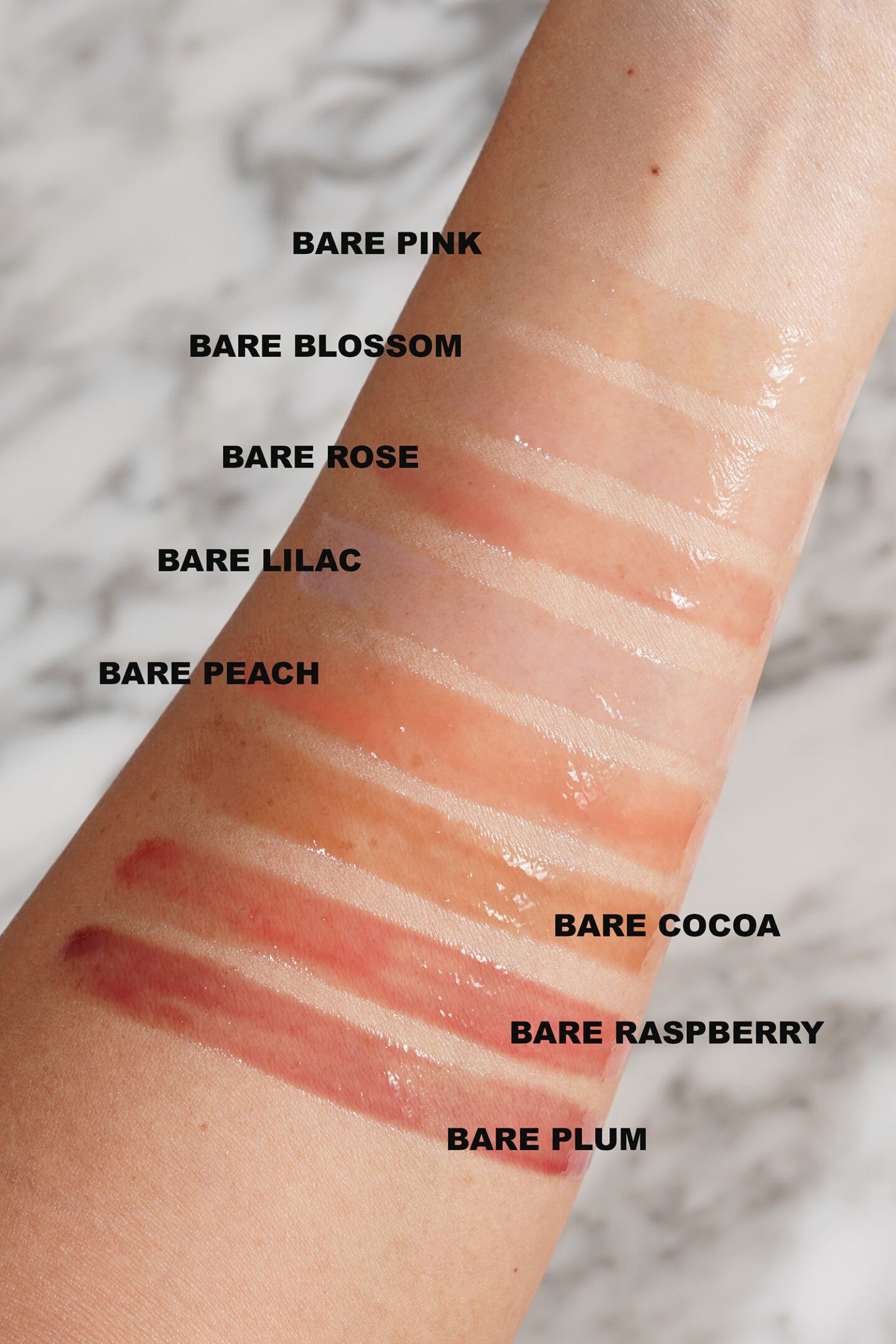 Bobbi Brown Extra Plump Tinted Lip Serum swatches