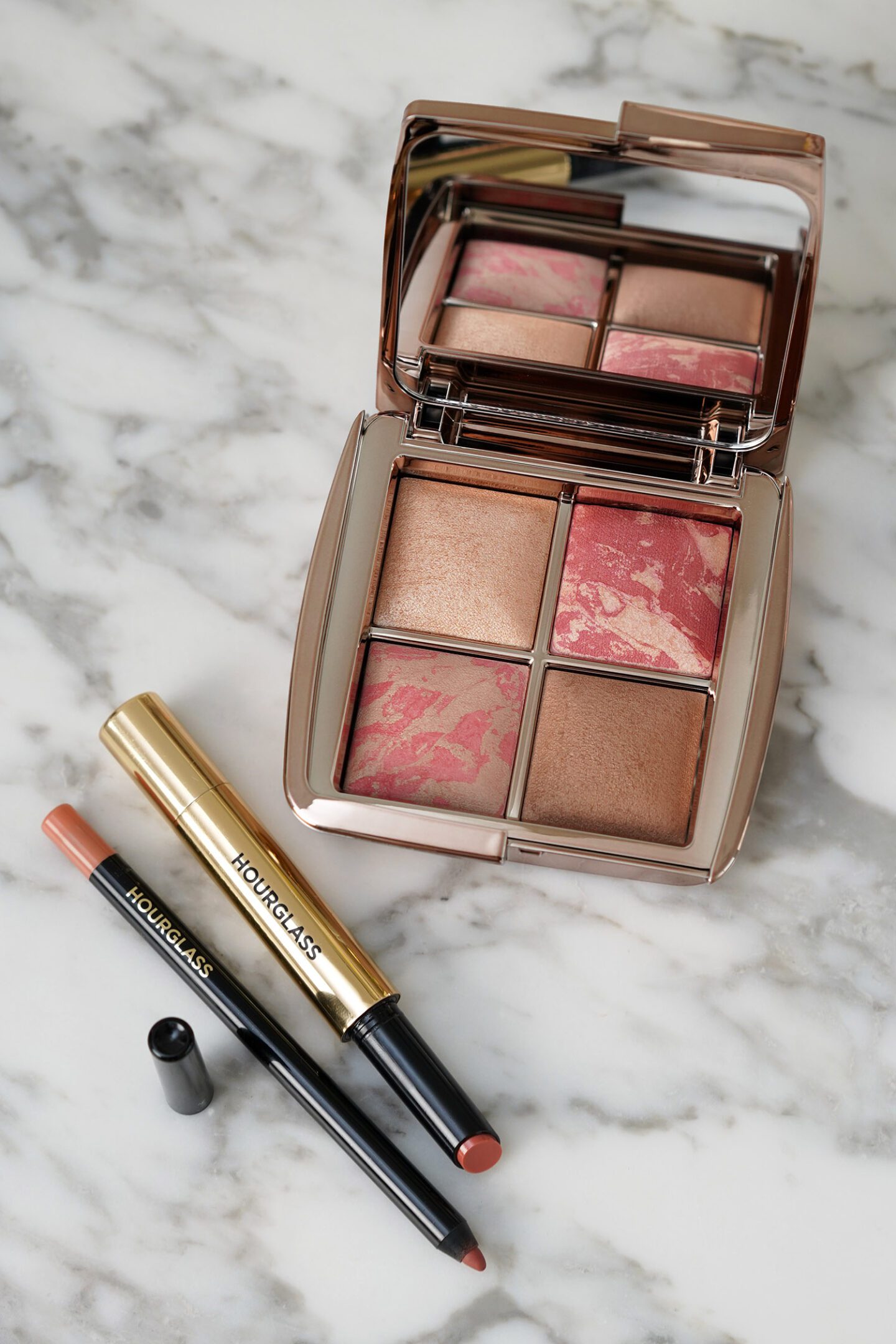 Hourglass Golden Rose Ambient Lighting Palette